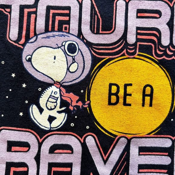 Retro Snoopy T Shirt Kennedy Space Center Don't Be A Toursist Blue Mens Size 2XL - Picture 5 of 7